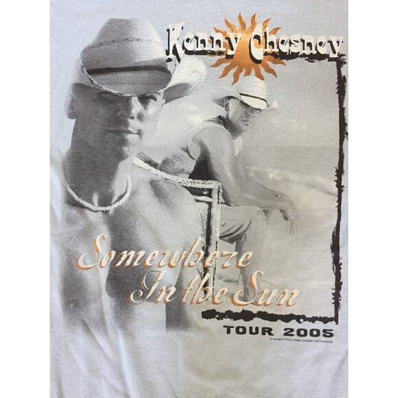 Other - 2005 Kenny Chesney Somewhere In The Sun Country Music Tour Blue Cotton TShirt M